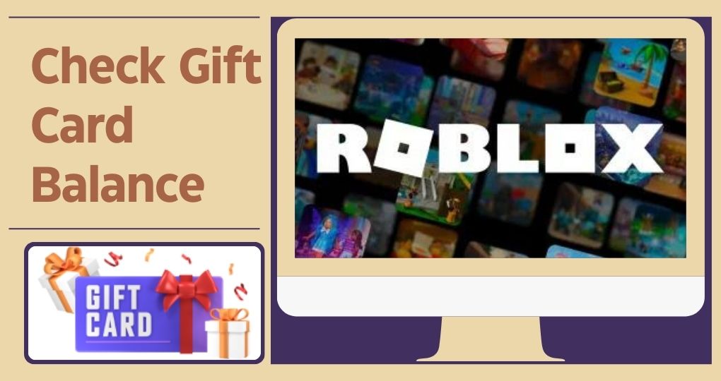 check roblox gift card balance